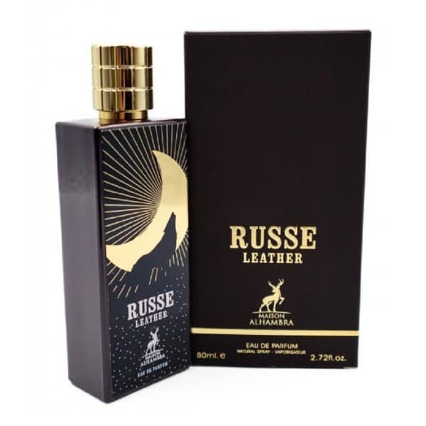 Maison alhambra russe leather eau de parfum 80ml vaporizador