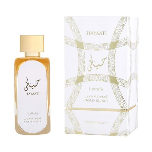 Lattafa hayaati gold elixir eau de parfum 100ml vaporizador
