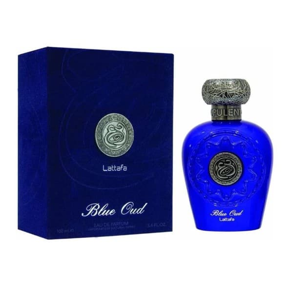 Lattafa blue oud eau de parfum 100ml vaporizador