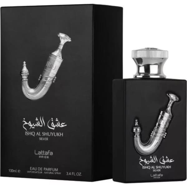 Lattafa ishq al shuyukh silver eau de parfum 100ml