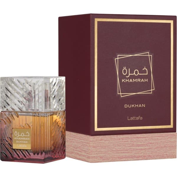Lattafa khamrah dukhan extracto de perfume 100ml vaporizador