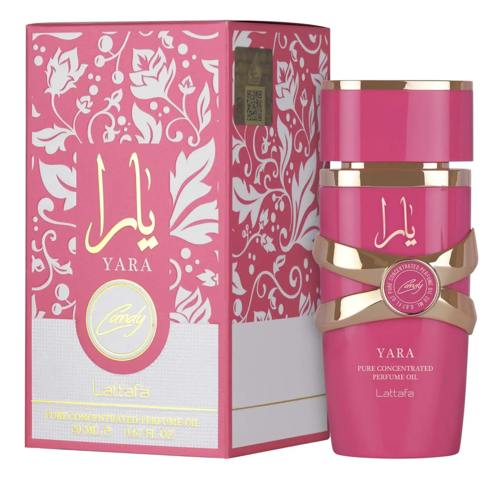Lattafa Yara Candy Women Concentrated Perfume Oil 20ml
