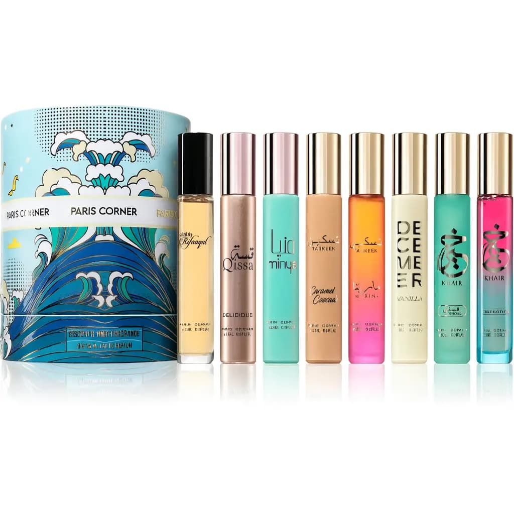 Paris Corner Discover Your Fragrance Unisex Set 15ml X 8 Units